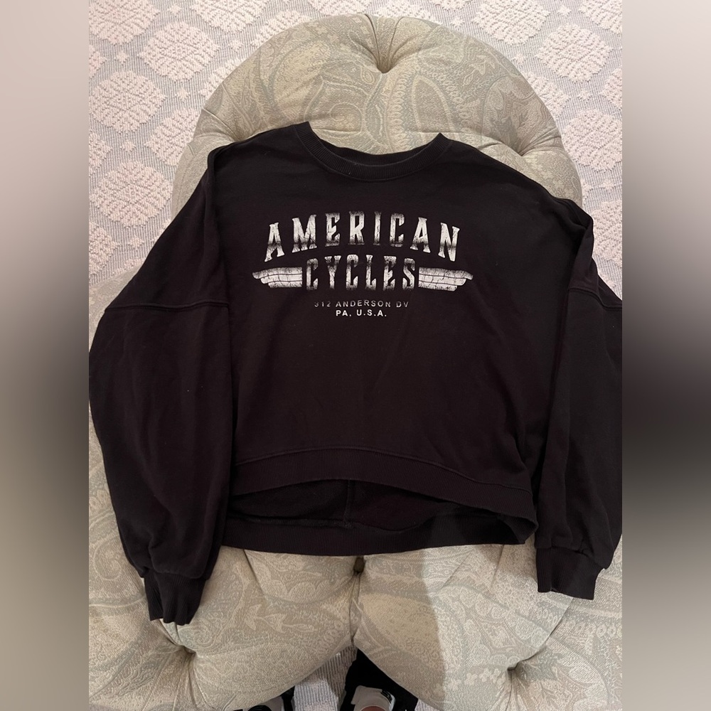 Cotton On Black Graphic Sweatshirt